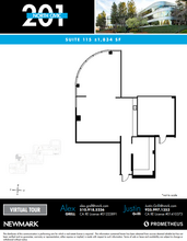 201 N Civic Dr, Walnut Creek, CA for rent Floor Plan- Image 1 of 1