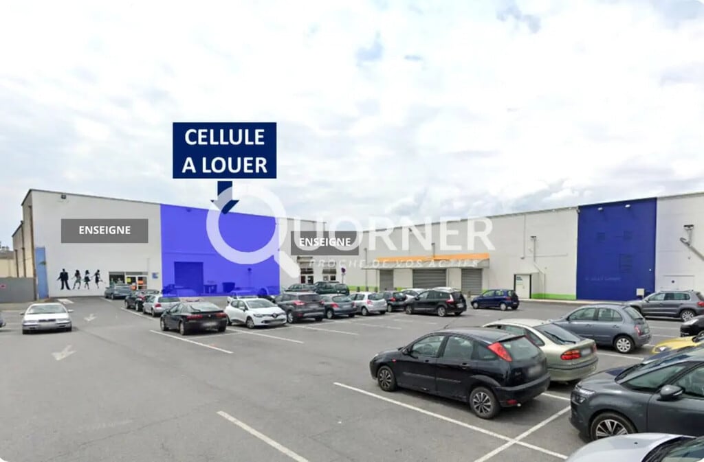 Location Commerce 608 m² - Photo 1