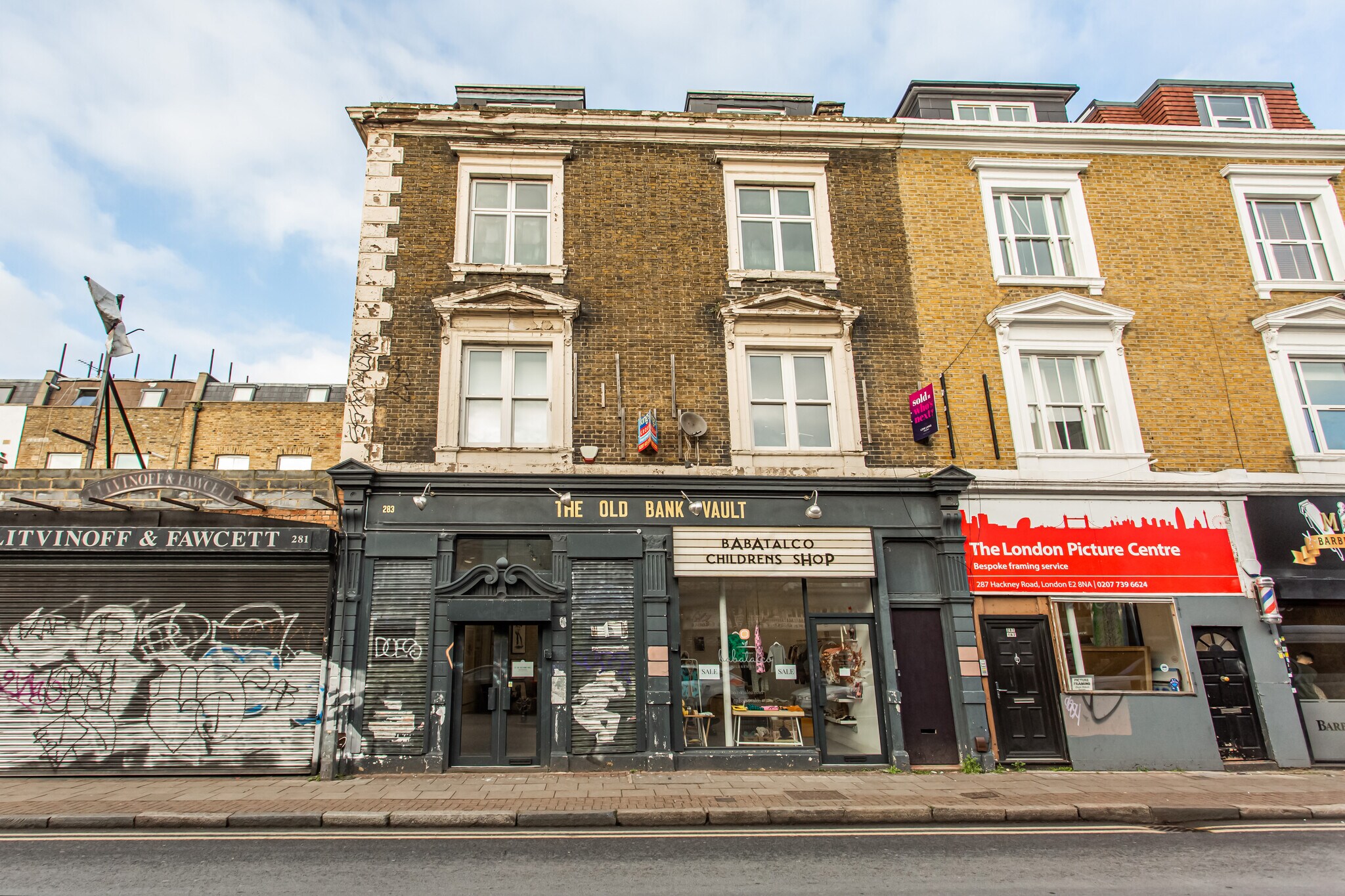 283-285 Hackney Rd, London for sale Building Photo- Image 1 of 1