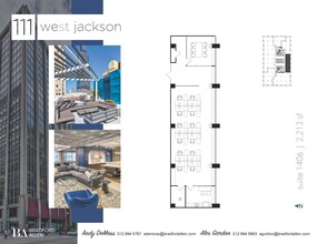 111 W Jackson Blvd, Chicago, IL for rent Floor Plan- Image 1 of 3