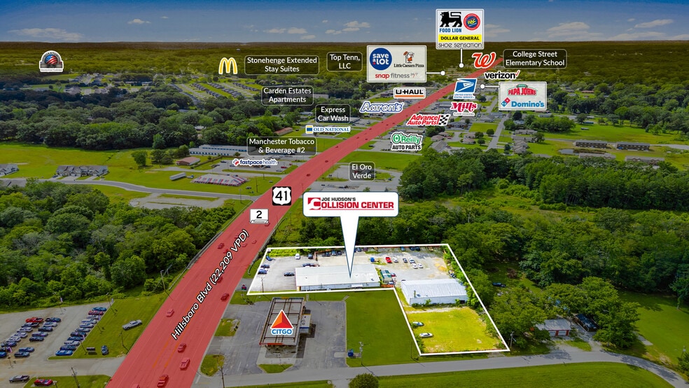 Joe Hudson's Collision Center Portfolio portfolio of 2 properties for sale on LoopNet.co.uk - Building Photo - Image 3 of 8