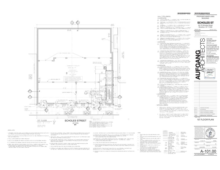 64 Scholes St, Brooklyn, NY for sale - Site Plan - Image 2 of 3