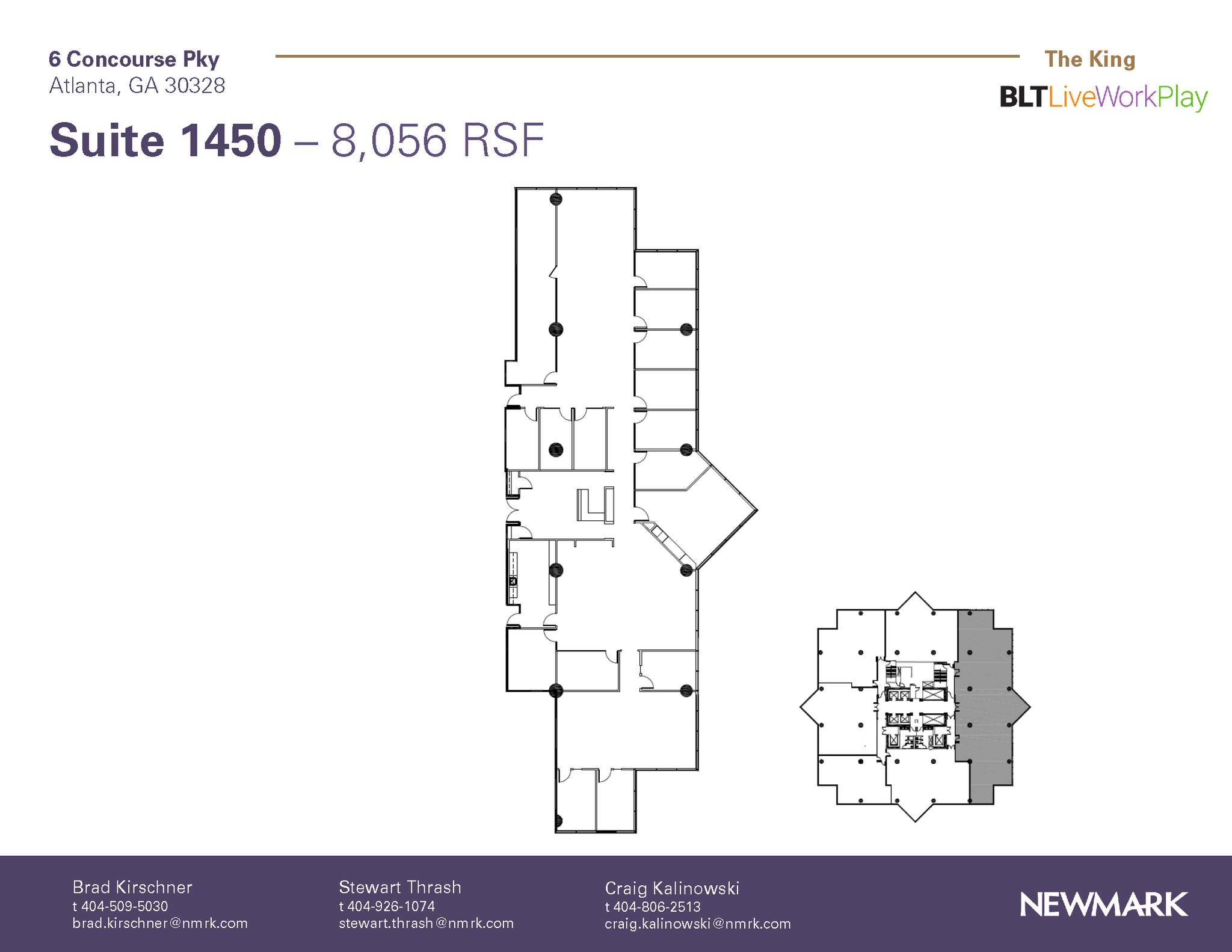 6 Concourse Pky NE, Atlanta, GA to rent Floor Plan- Image 1 of 1