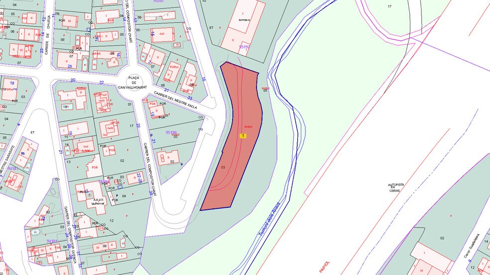 Land in Rubí, Barcelona for sale - Plat Map - Image 1 of 2