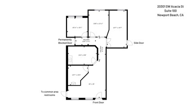 20301 Acacia St, Newport Beach, CA for rent Site Plan- Image 1 of 1