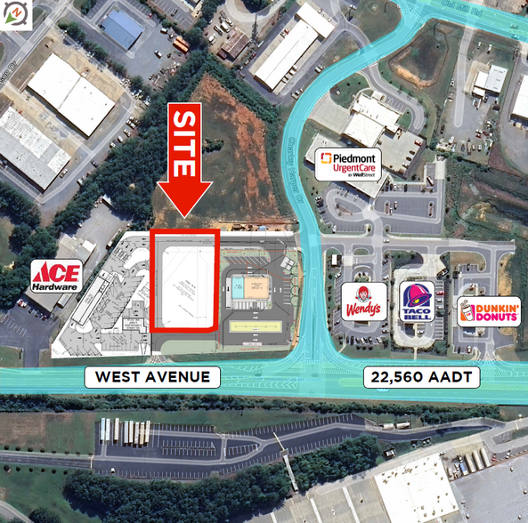 West, Cartersville, GA for sale - Building Photo - Image 1 of 2