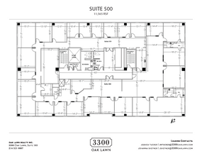 3300 Oak Lawn Ave, Dallas, TX for rent Floor Plan- Image 1 of 1