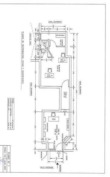 Retail in Madrid, Madrid to rent - Typical Floor Plan - Image 2 of 2