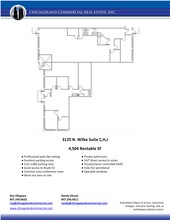 3115 N Wilke Rd, Arlington Heights, IL for rent Site Plan- Image 1 of 3