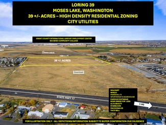 More details for 0000 Harris Road NE & Ray Road NE, Moses Lake, WA - Land for Sale