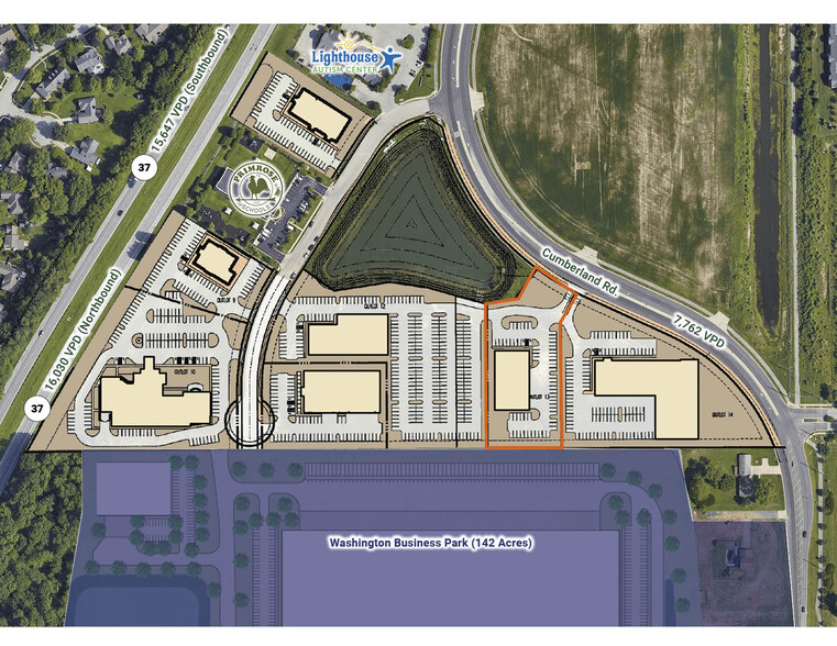 0 Cumberland Pointe Rd, Noblesville, IN for sale - Site Plan - Image 3 of 5