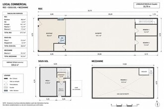 Light Industrial in Saint-Denis for sale Floor Plan- Image 2 of 5