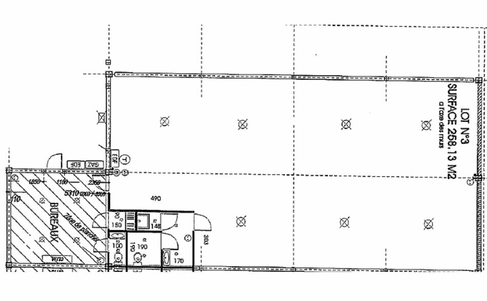 Light Industrial in Mions to rent - Floor Plan - Image 3 of 3