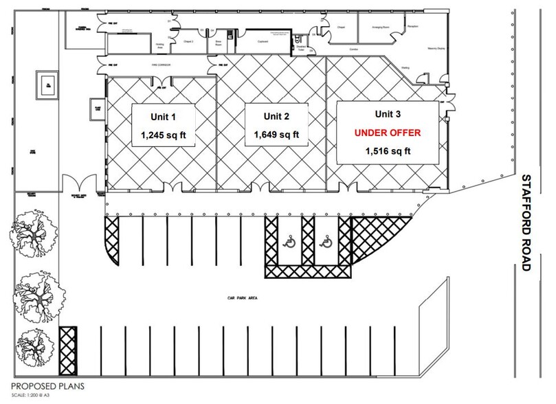 492 Stafford Rd, Wolverhampton for rent - Site Plan - Image 2 of 2