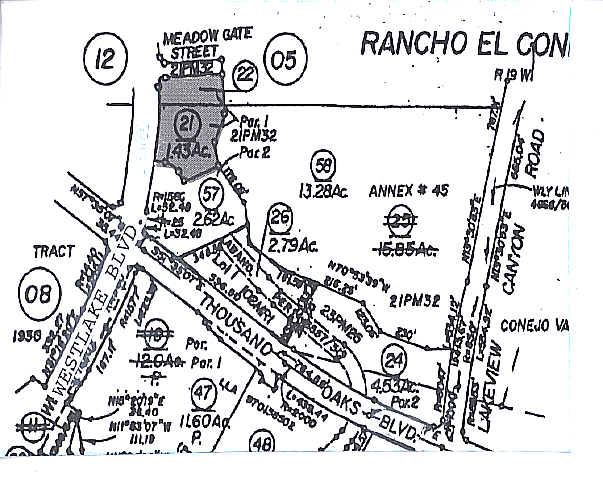 200 N Westlake Blvd, Westlake Village, CA for rent - Plat Map - Image 2 of 10