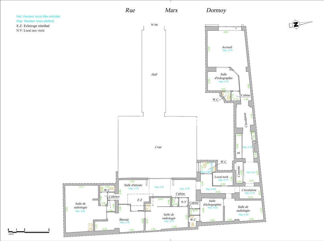 Light Industrial in Paris for sale Floor Plan- Image 1 of 2