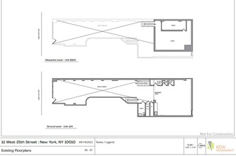 11 W 25th St, New York, NY for rent Floor Plan- Image 2 of 6