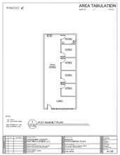 3013 N Rancho Dr, Las Vegas, NV to rent Floor Plan- Image 1 of 1