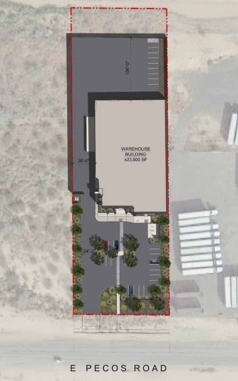 11244 E Pecos Rd, Mesa, AZ to rent Site Plan- Image 1 of 2