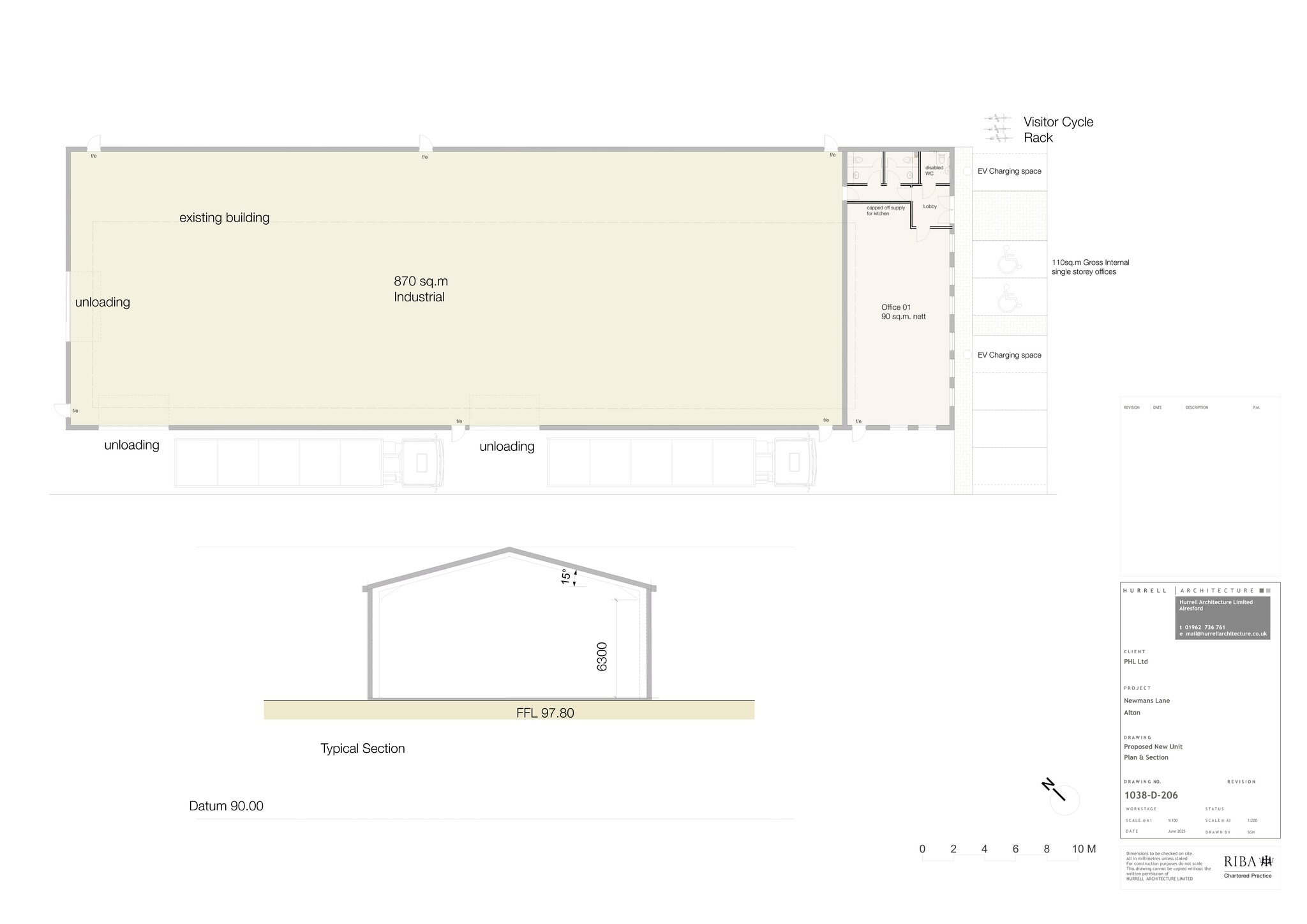 Newman Ln, Alton to rent Site Plan- Image 1 of 2
