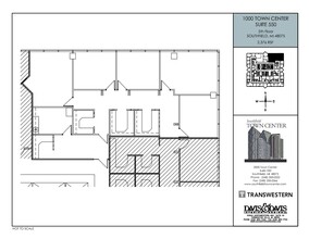 1000-4000 Town Center, Southfield, MI for rent Floor Plan- Image 2 of 2