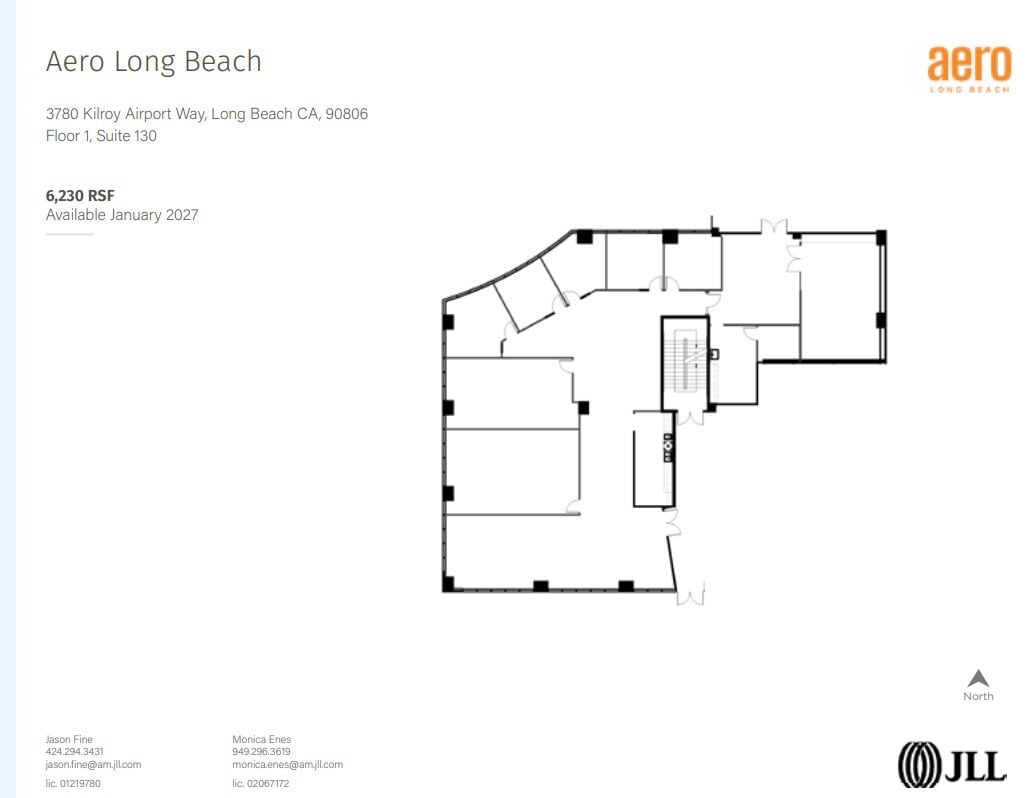 3900 Kilroy Airport Way, Long Beach, CA to rent Floor Plan- Image 1 of 1