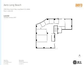 3900 Kilroy Airport Way, Long Beach, CA to rent Floor Plan- Image 1 of 1