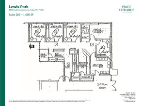 5319 S Lewis Ave, Tulsa, OK for rent Floor Plan- Image 1 of 1