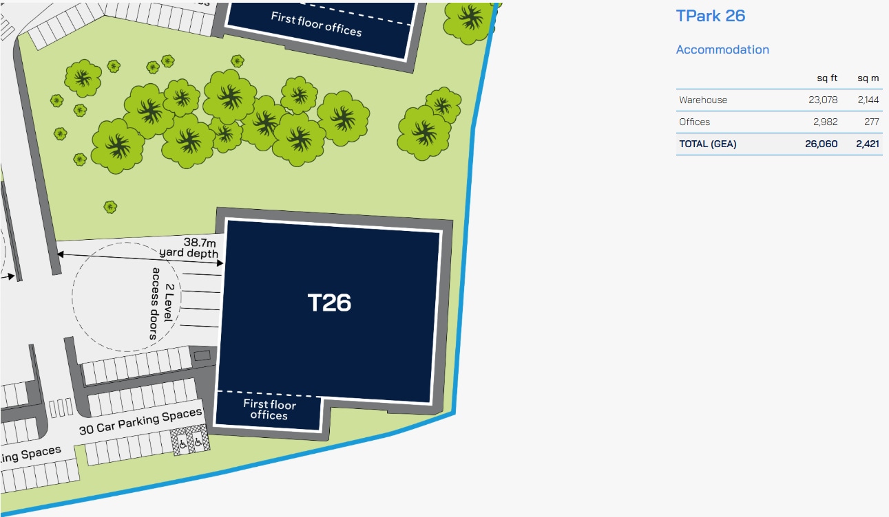 Salisbury Rd, Calmore to rent Site Plan- Image 1 of 1