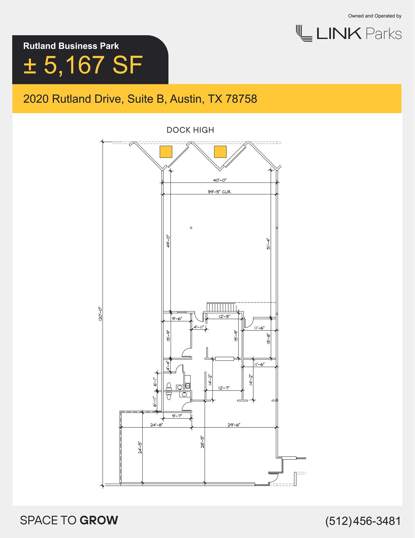 2020 Rutland Dr, Austin, TX to rent Site Plan- Image 1 of 3