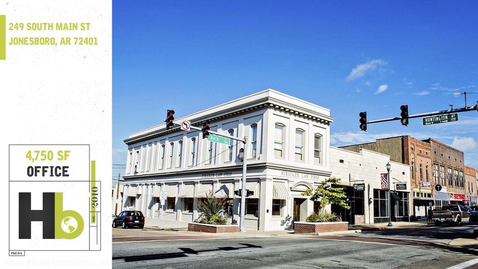 249 S Main St, Jonesboro, AR for sale - Building Photo - Image 1 of 1