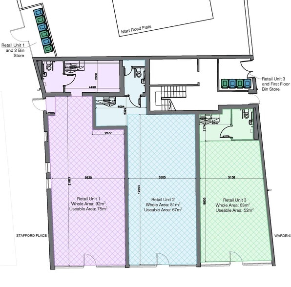 71 High St, Dingwall to rent - Floor Plan - Image 2 of 2