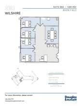 8383 Wilshire Blvd, Beverly Hills, CA to rent Floor Plan- Image 1 of 1
