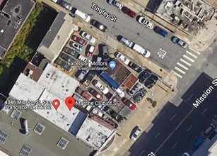 4340 Mission St, San Francisco, CA - AERIAL  map view