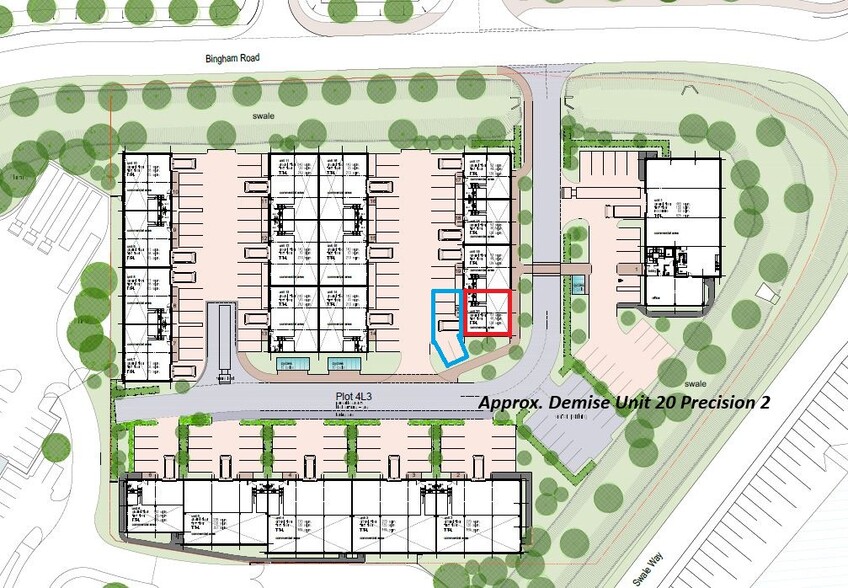 17-20 Bingham Rd, Sittingbourne to rent - Site Plan - Image 3 of 6