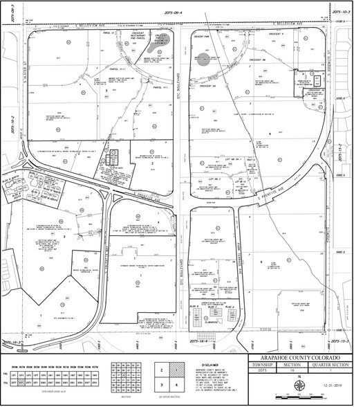 5290 Dtc Pkwy, Greenwood Village, CO for rent - Plat Map - Image 2 of 6