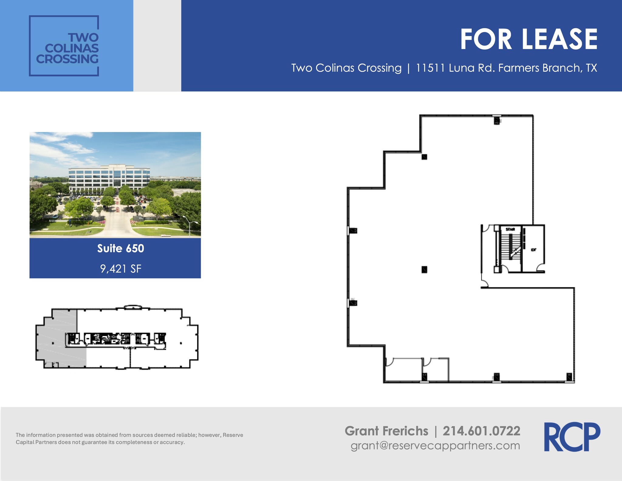 11511 Luna Rd, Dallas, TX for rent Floor Plan- Image 1 of 5