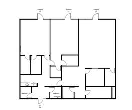 3301-3491 W Florida Ave, Hemet, CA for rent Floor Plan- Image 1 of 2