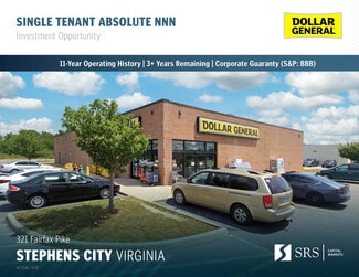 More details for 321 Fairfax Pike, Stephens City, VA - Retail for Sale