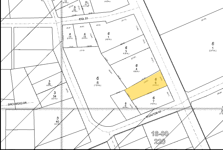 1807-1813 N Main St, High Point, NC for sale - Plat Map - Image 2 of 9