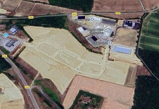 Gimont - Aerial map view