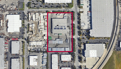 9550 Hermosa Ave, Rancho Cucamonga, CA - aerial  map view