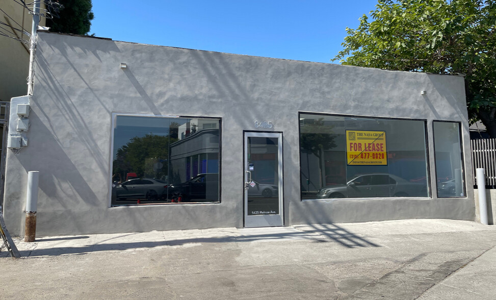 8425 Melrose Ave, West Hollywood, CA for rent - Building Photo - Image 2 of 7