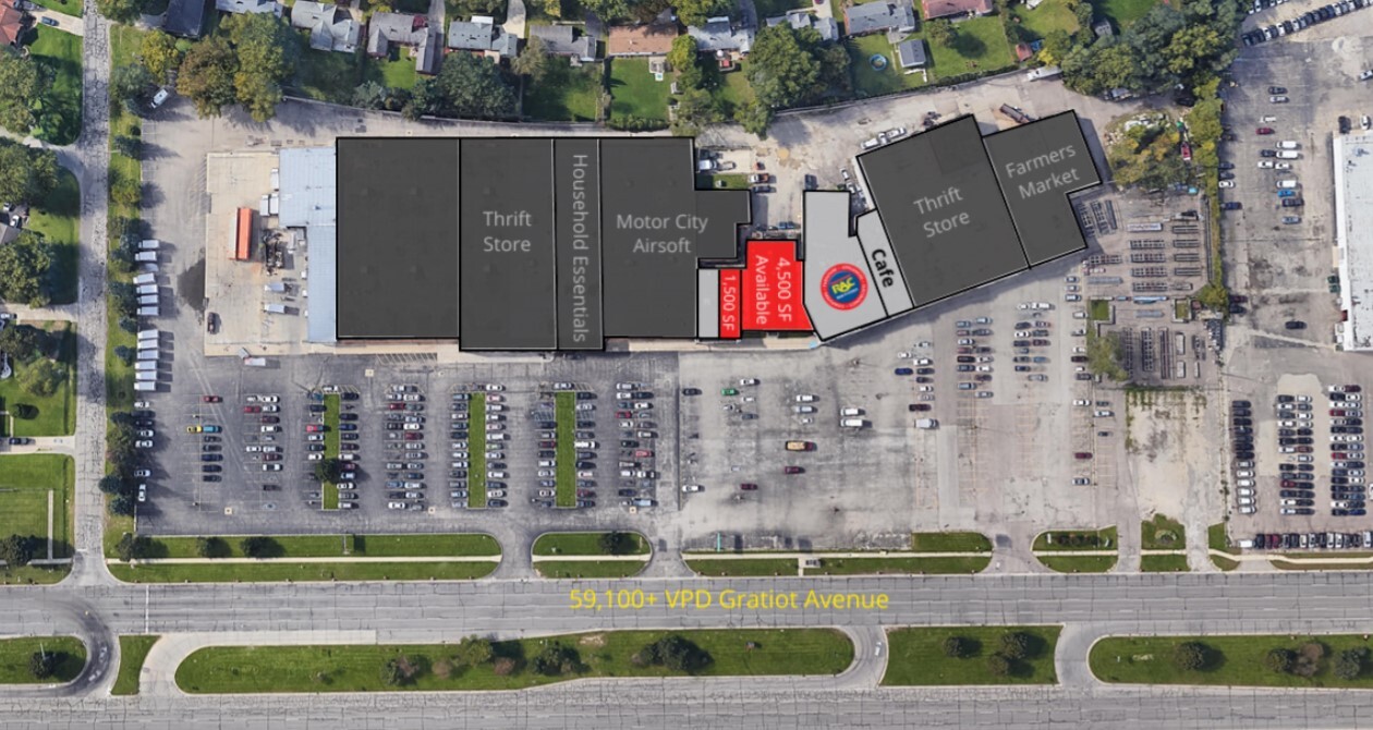 37561-37685 S Gratiot Ave, Clinton Township, MI for rent Site Plan- Image 1 of 1