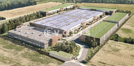 Croissy-Beaubourg - Aerial  map view - Image1