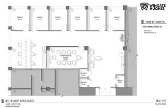 1156 15th St NW, Washington, DC to rent Floor Plan- Image 1 of 8