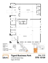12150-12180 SW Garden Pl, Tigard, OR to rent Floor Plan- Image 1 of 2
