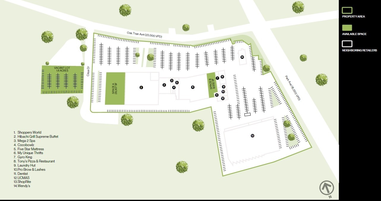 3600 Park Ave, South Plainfield, NJ to rent Site Plan- Image 1 of 1