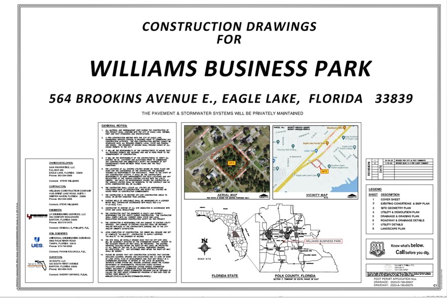 564 E Brookins Ave, Eagle Lake, FL for rent - Site Plan - Image 2 of 22