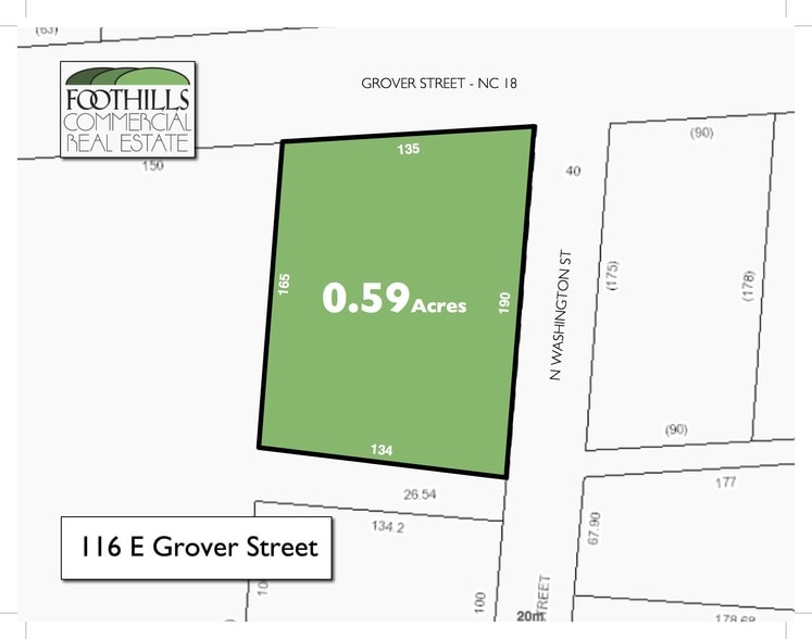 116 E Grover St, Shelby 28150 Land for Sale